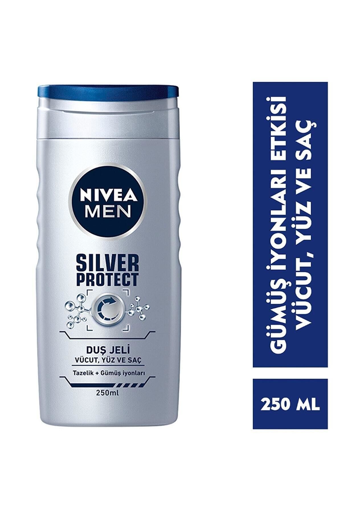 Nivea Men Silver Protect Duş Jeli 250 ml