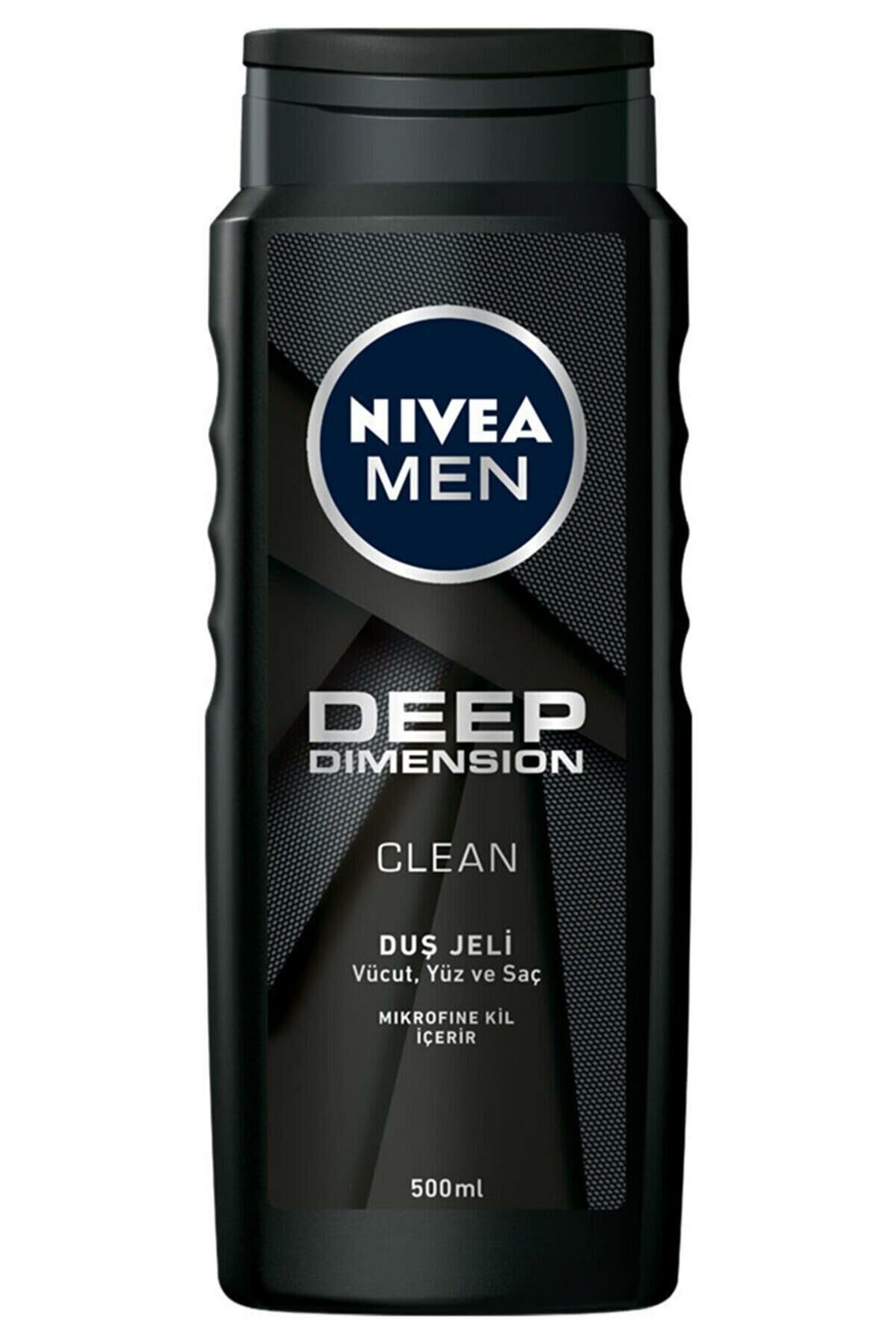 Nivea Men Deep Dimension Duş Jeli 500 ml