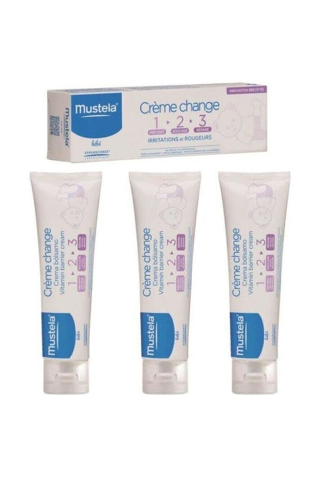 Mustela Vitamin Barrier Pişik Önleyici Krem 50 Ml 3 Adet