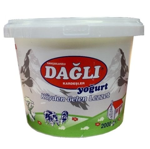 DAĞLI YOĞURT 2000GR KAYMAKLI KOVA