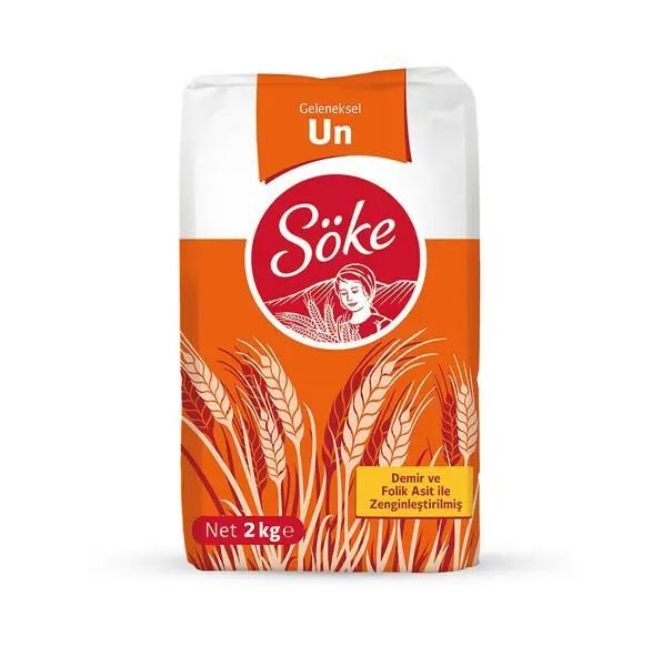 SÖKE UN 2KG (KIRMIZI) 1*8