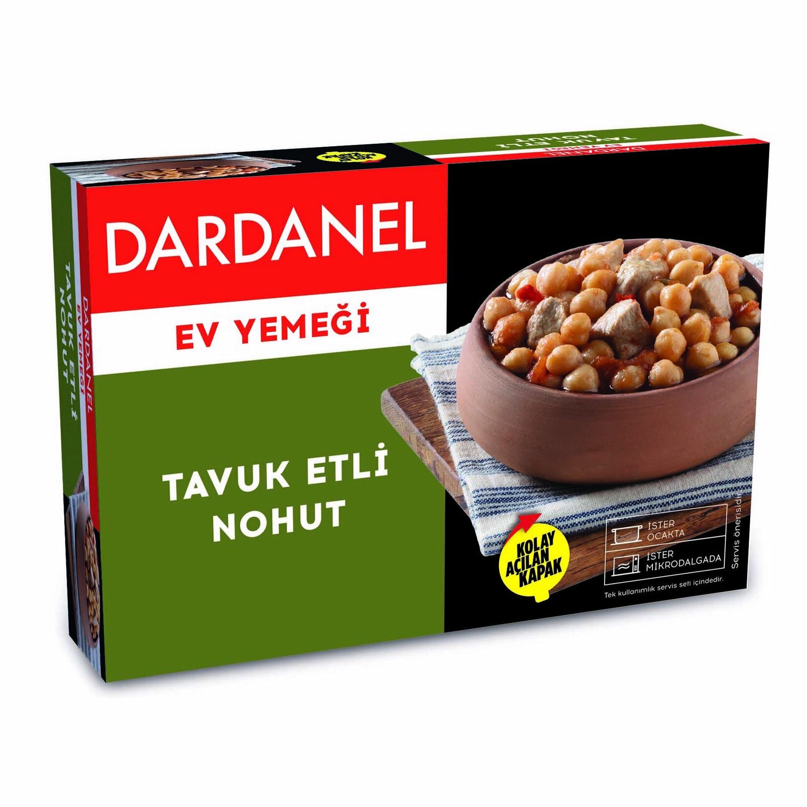 DARDANEL EV YEM.TAVUK ETLİ NOHUT 200G 1*6