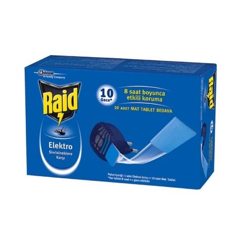 SC.RAİD E.MAT ISITICI+10TABLET 1*12