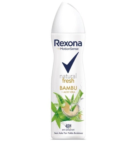 REXONA DEO WOMEN NATURAL FRESH BAMBU&ALOE VERA 48SA 150ML1*6