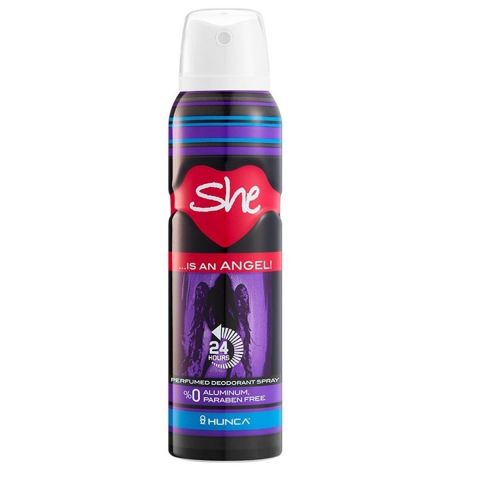 HUNCA DEO SHE 150ML İS AN ANGEL 24H 1*24