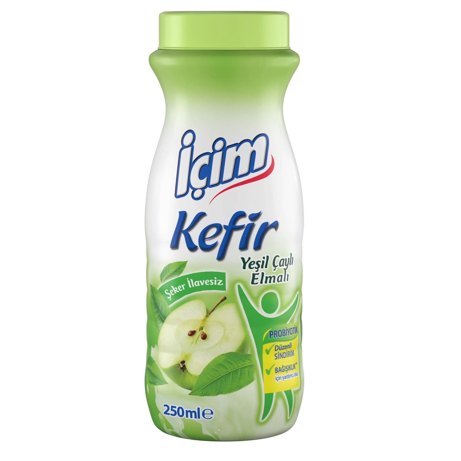 İÇİM KEFİR 250ML YEŞİLÇAYLI ELMALI 4296-0 1*6