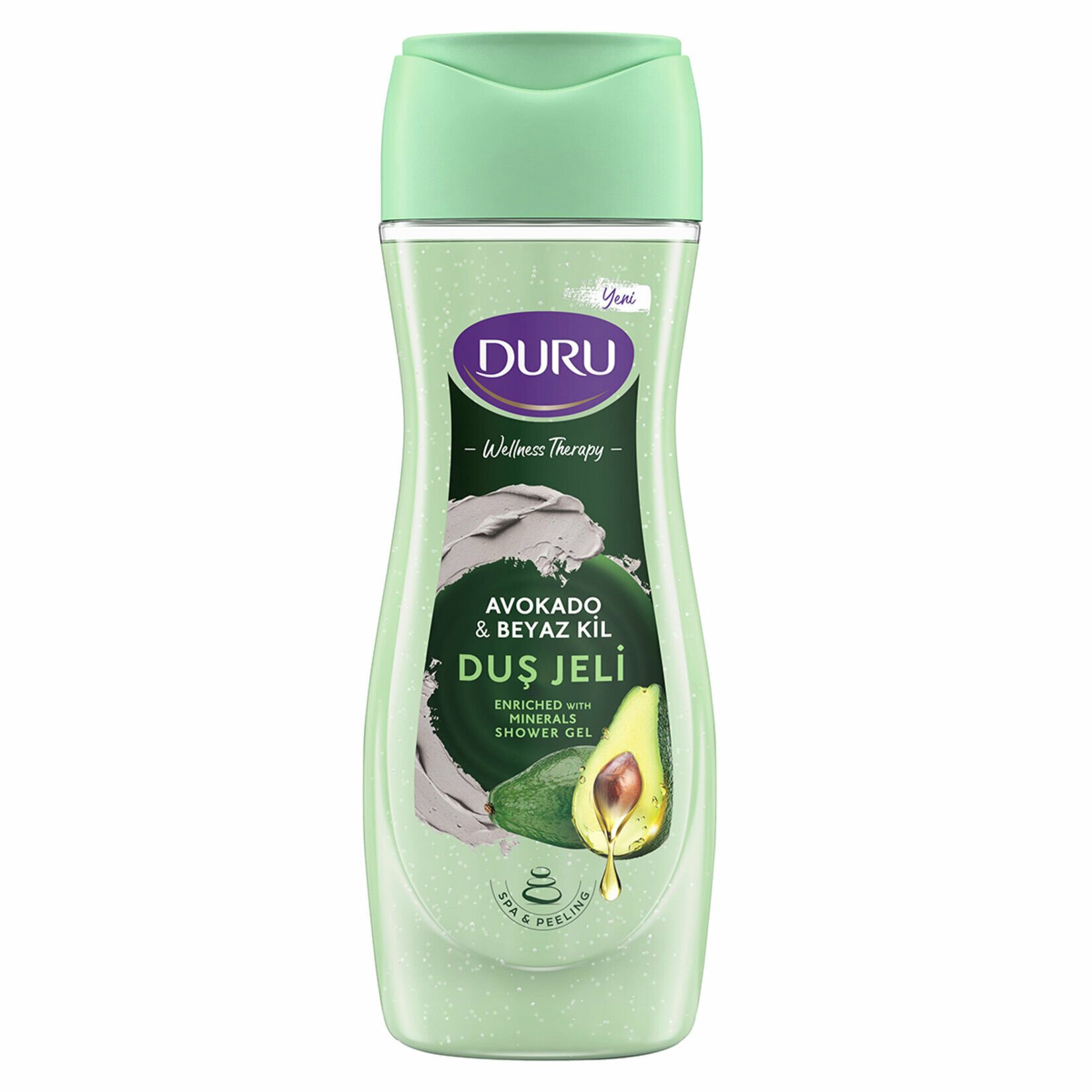 DURU DUŞ J.450ML TERAPİ AVOKADO& BEYAZ KİL 1*12