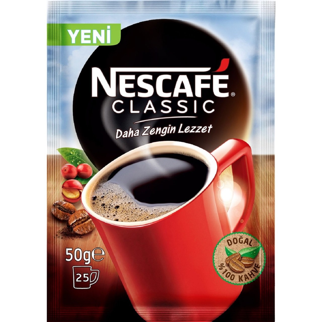 NESCAFE CLASSİC EKOPAKET 50GR 1*12