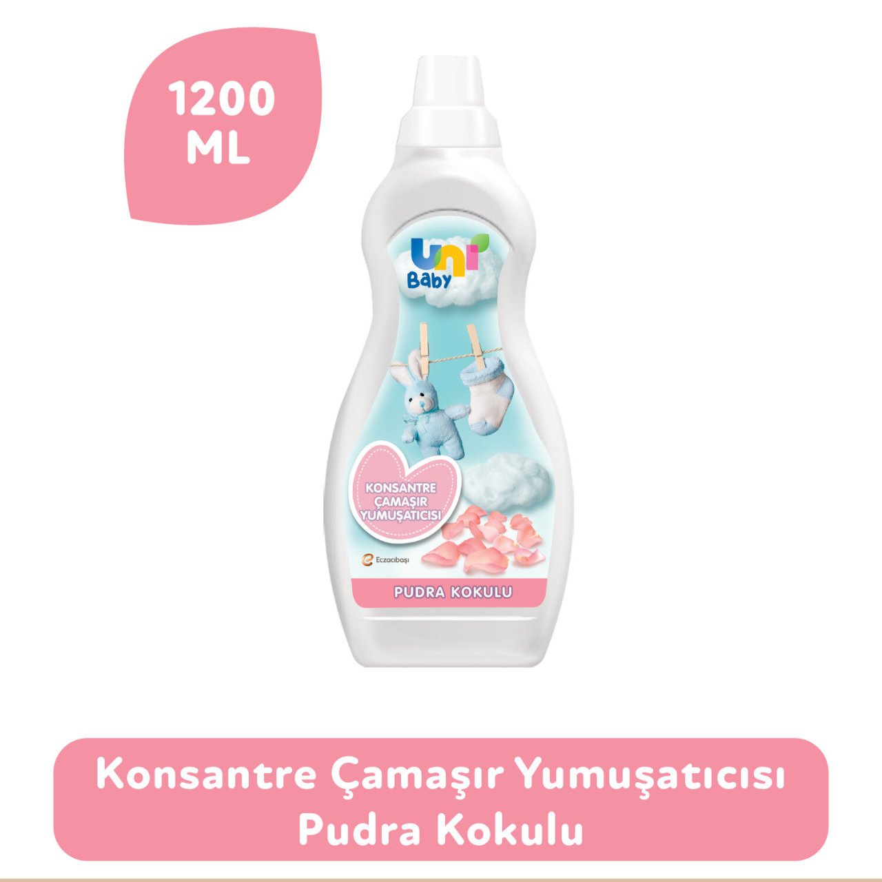 UNİ B.YUMUŞATICI 1200ML PUDRA KOKULU 1*6