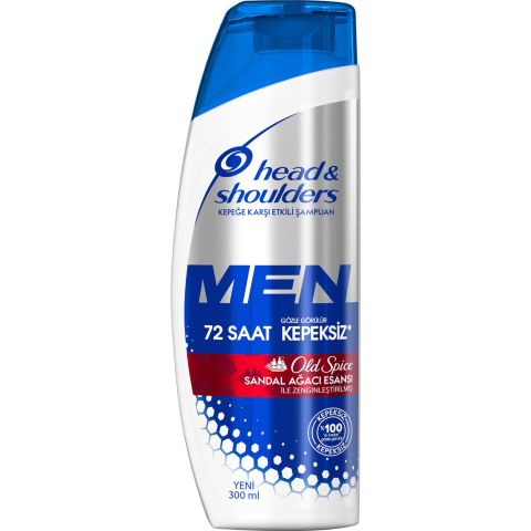 HEAD ŞAMPUAN 300ML MEN OLD SPİCE SANDAL AĞACI ESANSI 1*6