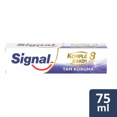 SİGNAL DİŞ MACUNU 75ML KOMPLE BAKIM 8 ETKİ TAM KORUMA 1*24