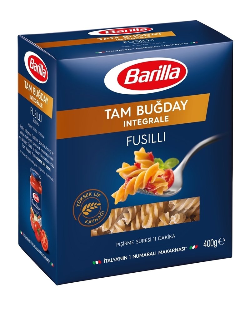 BARİLLA MAK.TAM BUĞDAY BURGU 400G KUTU 1*9