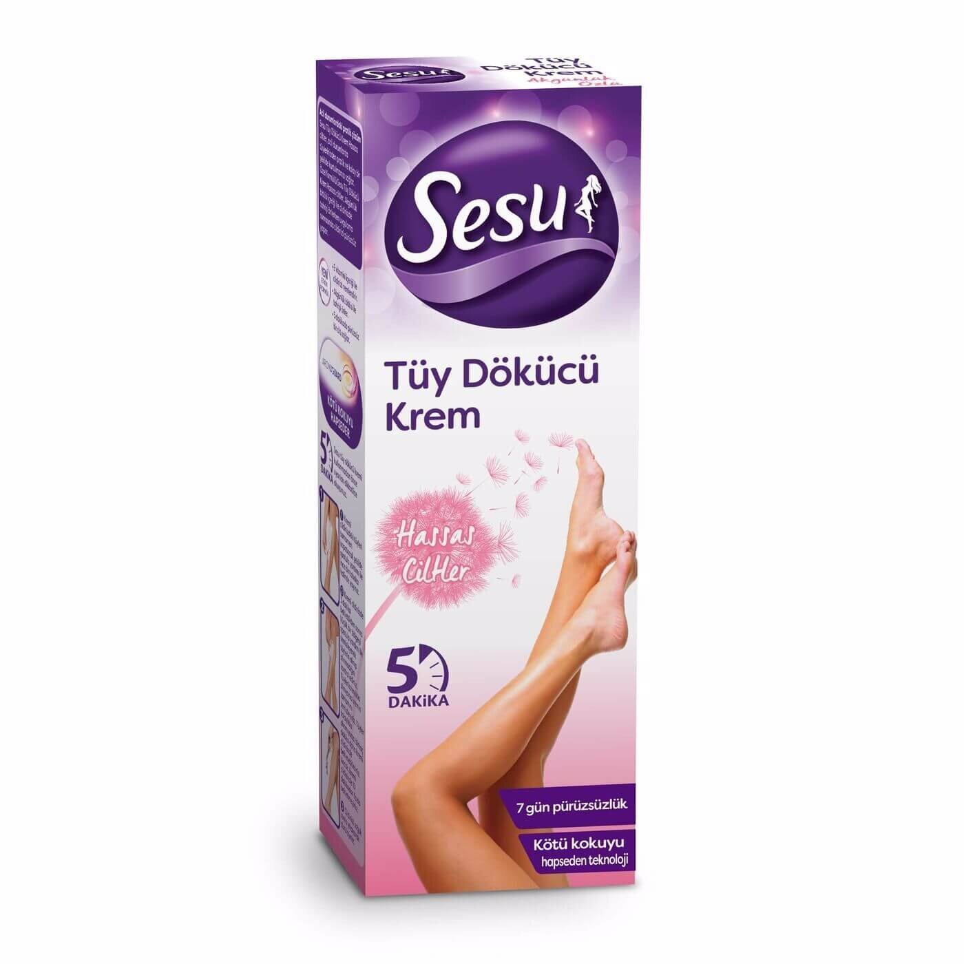 SESU TÜY.DÖK.KREM 100ML HASSAS CİLTLER 1*6