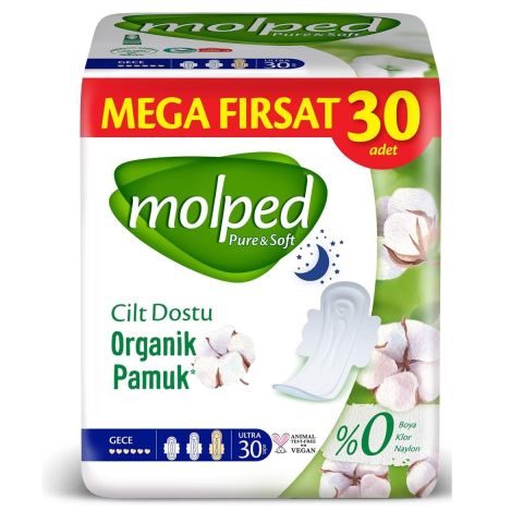 MOLPED MEGA PURE& SOFT 3GECE 30'LU 1*8