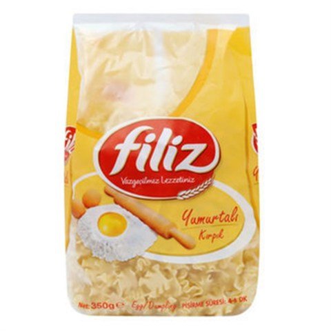 FİLİZ .YUMURTALI KIRPIK MAKARNA 350GR 1*12