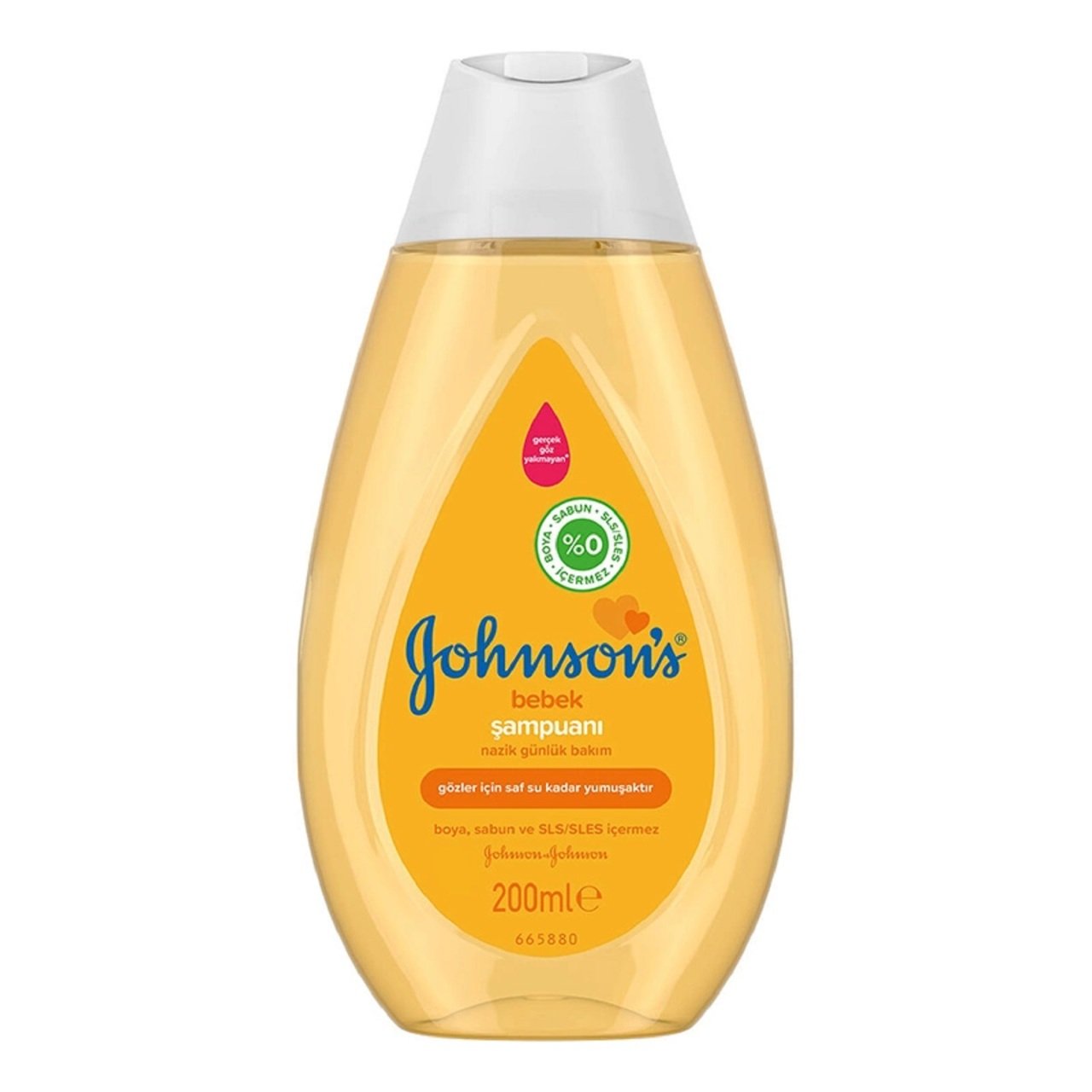 JOHNSONS BABY ŞAMPUAN 200ML NAZİK GÜNLÜK BAKIM 1*6