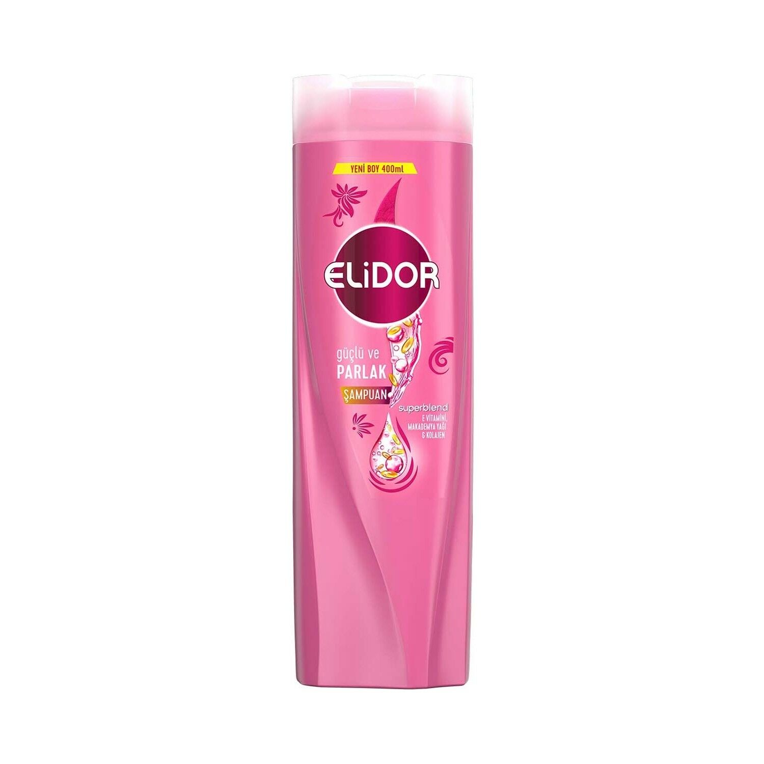 ELİDOR ŞAMPUAN 400ML GÜÇLÜ&PARLAK SUPERBLEND 1*18