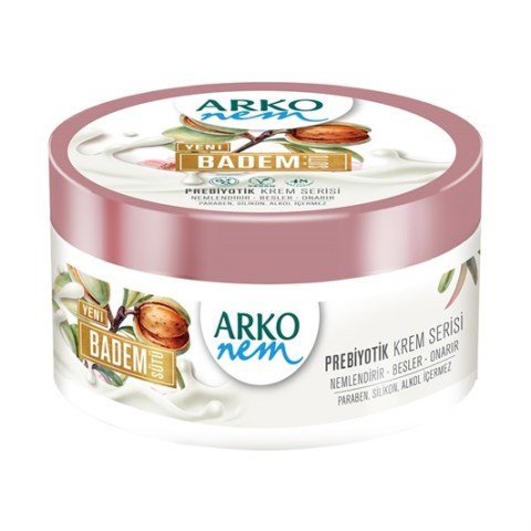 ARKO KREM NEM 250ML PREBİYOTİK BADEM SÜTÜ 1*12