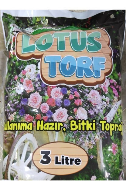 BİTKİ TOPRAĞI 3LT LOTUS TORF 1*15