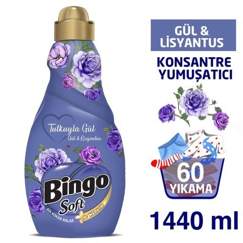 BİNGOS EXTRA 1440ML GÜL& LİSYANTUS TUTKUYLA GÜL 1*9