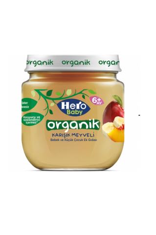 HERO BABY CAM 120GR ORGANİK KARŞIK MEYVELİ 5982-07 1*6