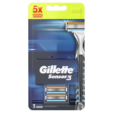 GİLLETTE SENSOR3 5YEDEK 1*10