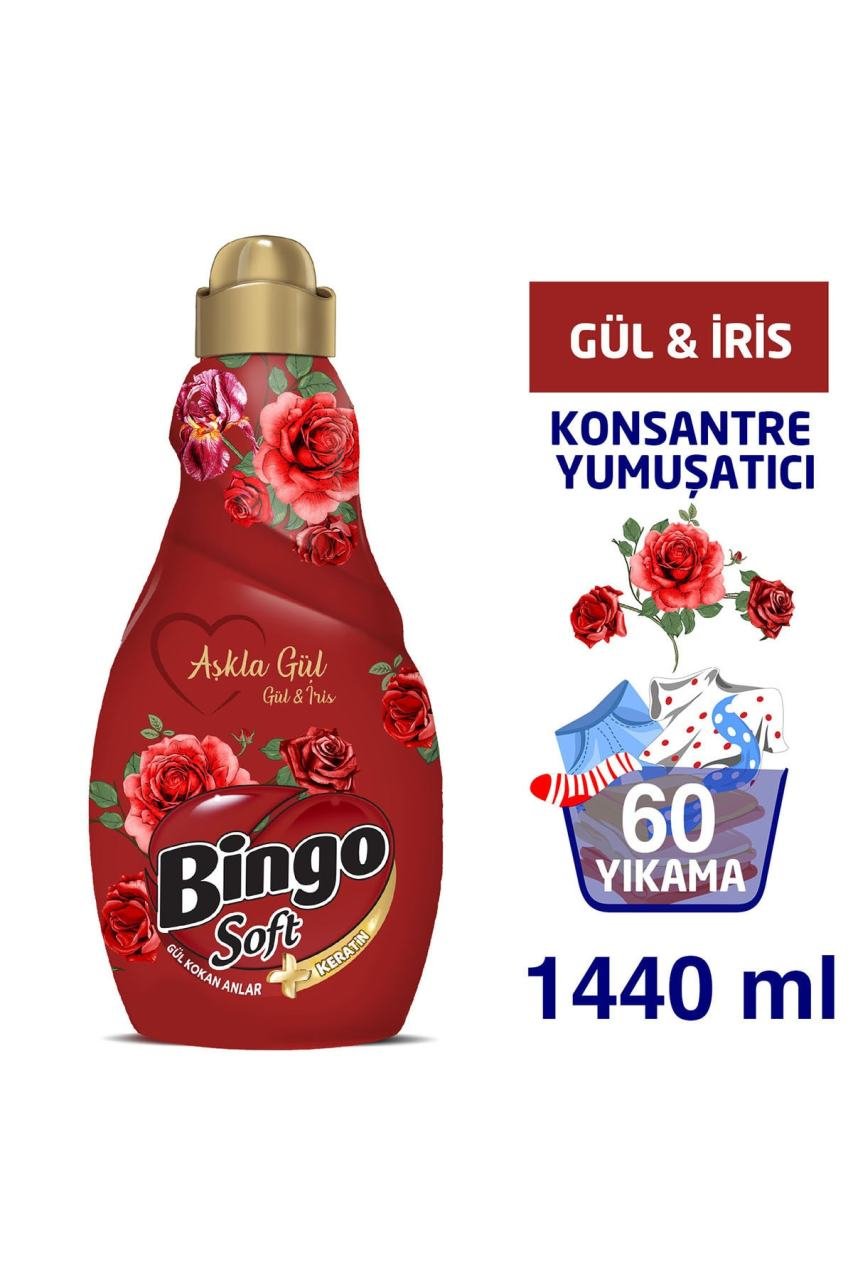 BİNGOS EXTRA 1440ML GÜL& İRİS AŞKLA GÜL 1*9