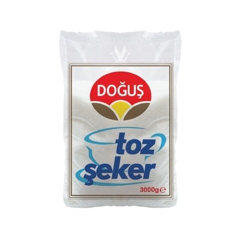 DOĞUŞ Ş.TOZ ŞEKER 3KG 1*8