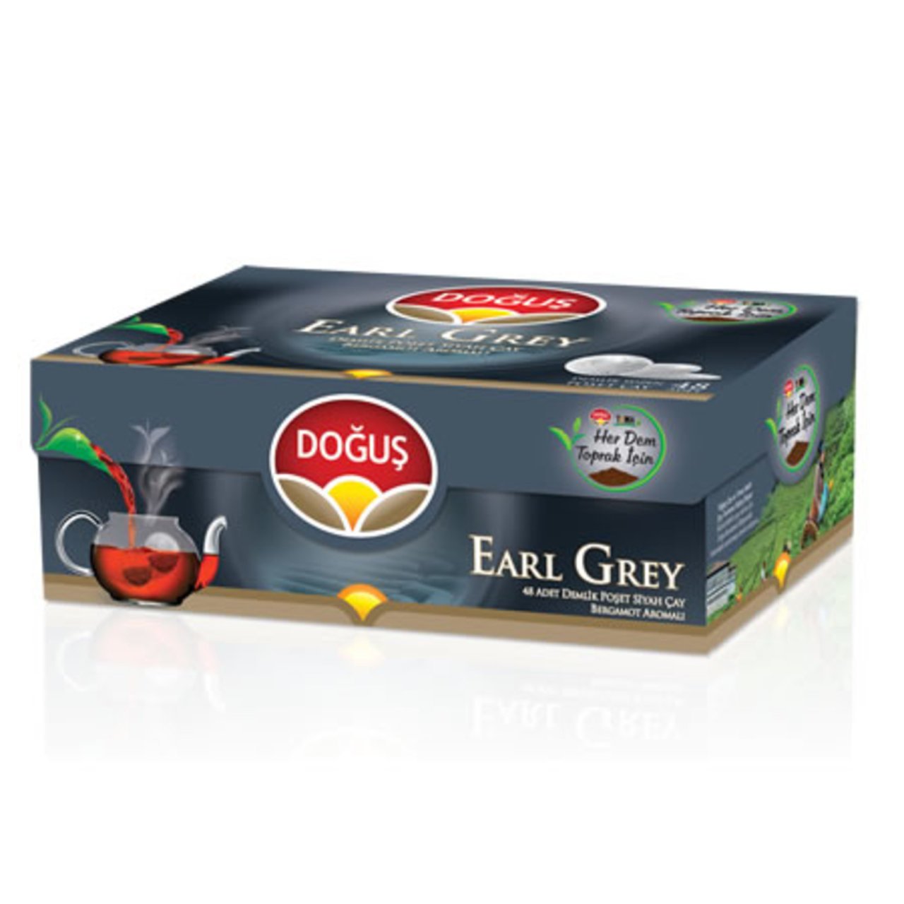 DOĞUŞ DEM.EARLYGREY 48Lİ DEMLİK 1*16