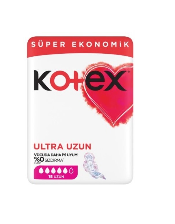 KOTEX SÜPER EKO ULTRA 2UZUN 18'Lİ 1*12