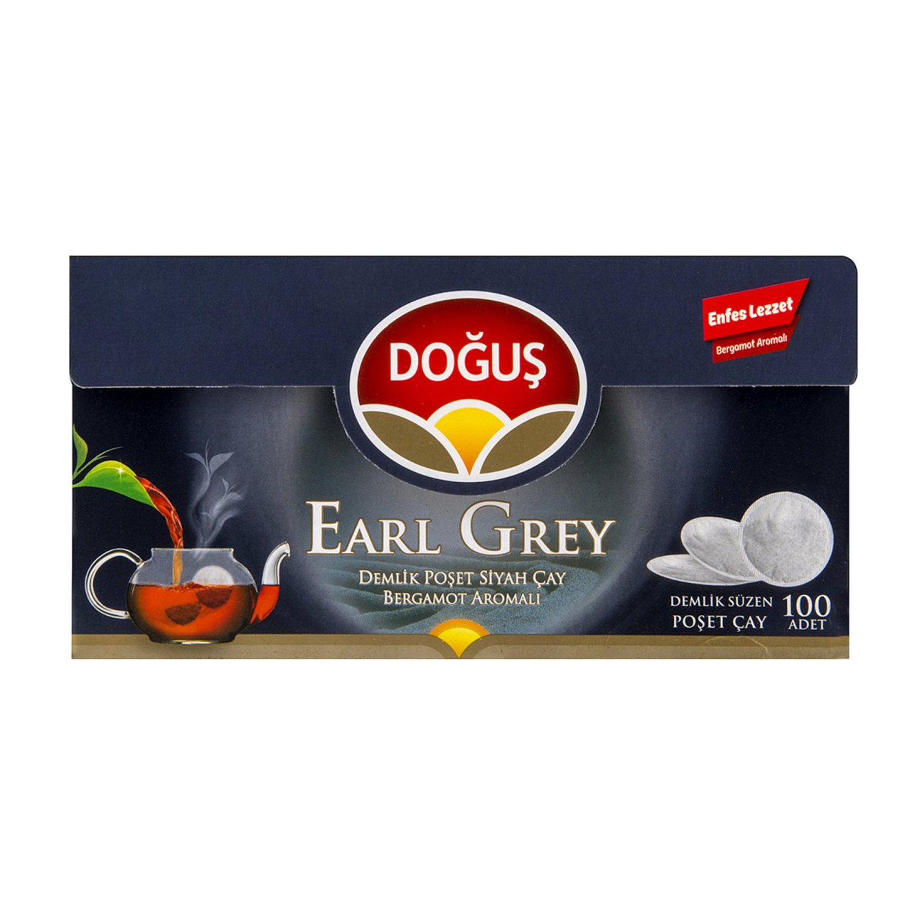 DOĞUŞ DEM.EARL GREY 100'LÜ DEMLİK 320G 1*16