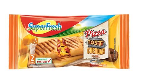 SÜPERFRESH PİZZA TOST CHEDDAR 200GR  1*12