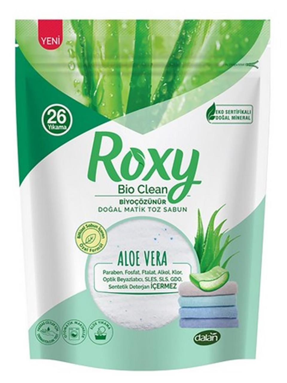 ROXY MATİK TOZ SAB.800GR ALOE VERA 1*12