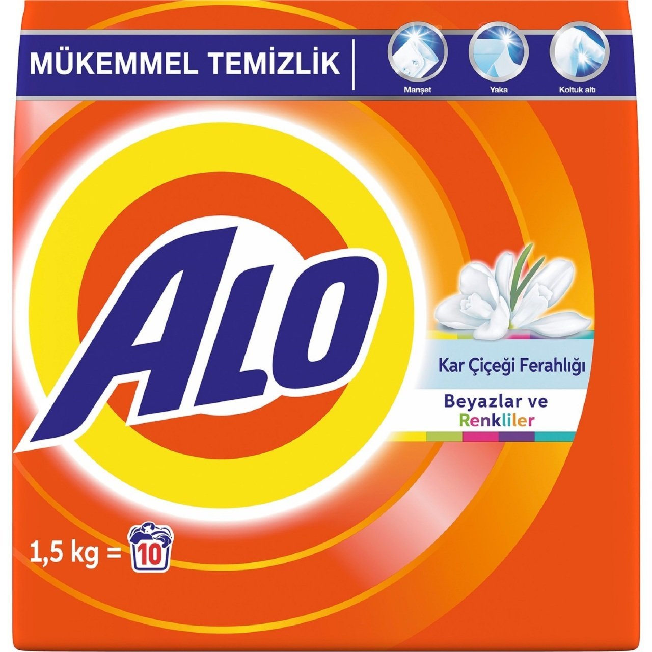 ALO M.1.5KG BEYAZLAR VE RENKLİLER KAR ÇİÇEĞİ 1*10