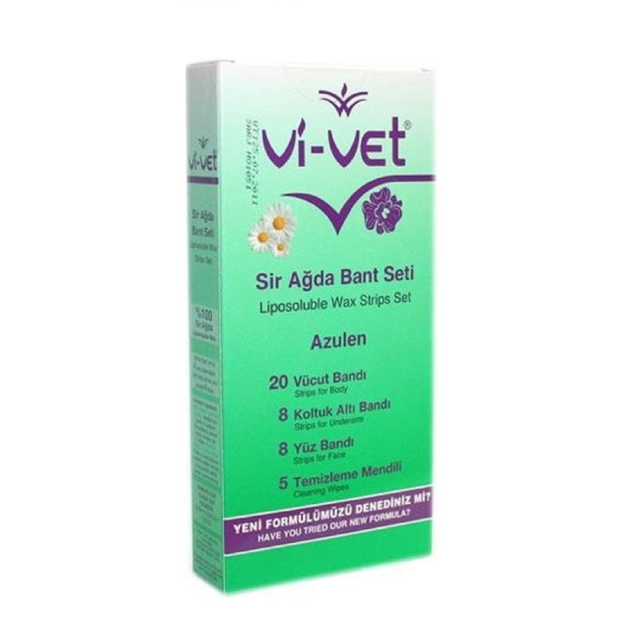 VİVET SİR AĞDA BANTI SETİ PAPATYA AZULEN 1*24