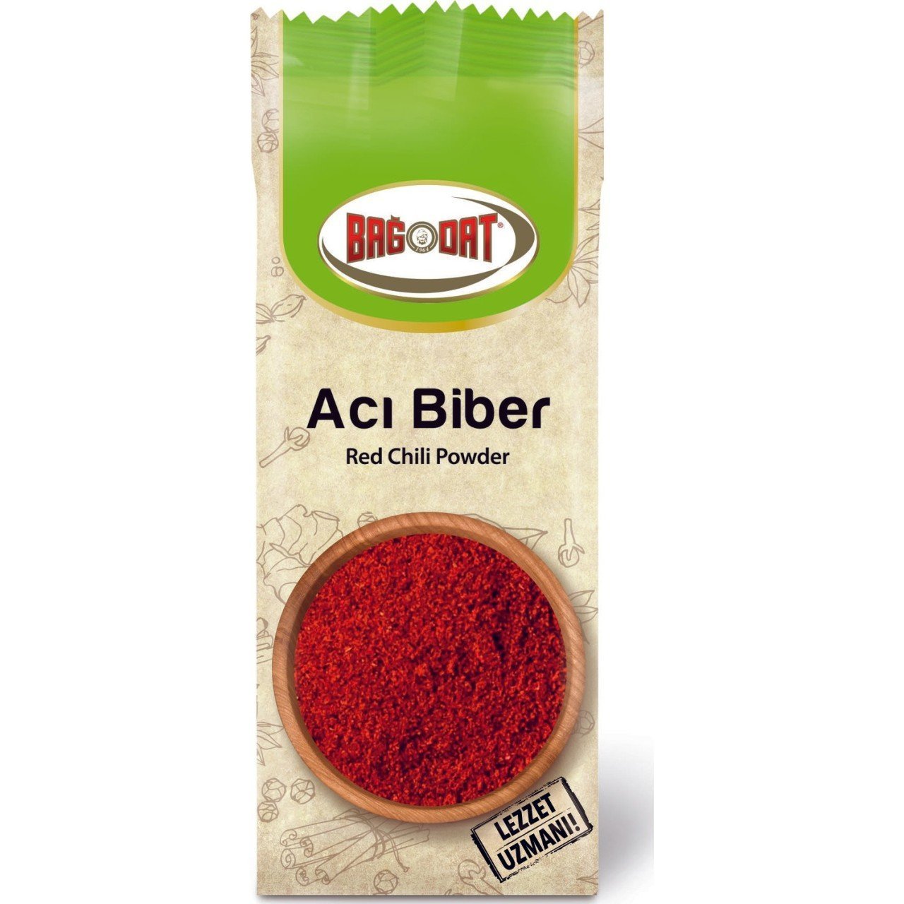 BAĞDAT KIRMIZI BİBER ACI 75GR QUADRO 1*10