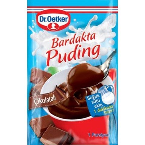 DR.OETKER.PUDİNG  BARDAKTA ÇİKOLATALI 35G 1*12