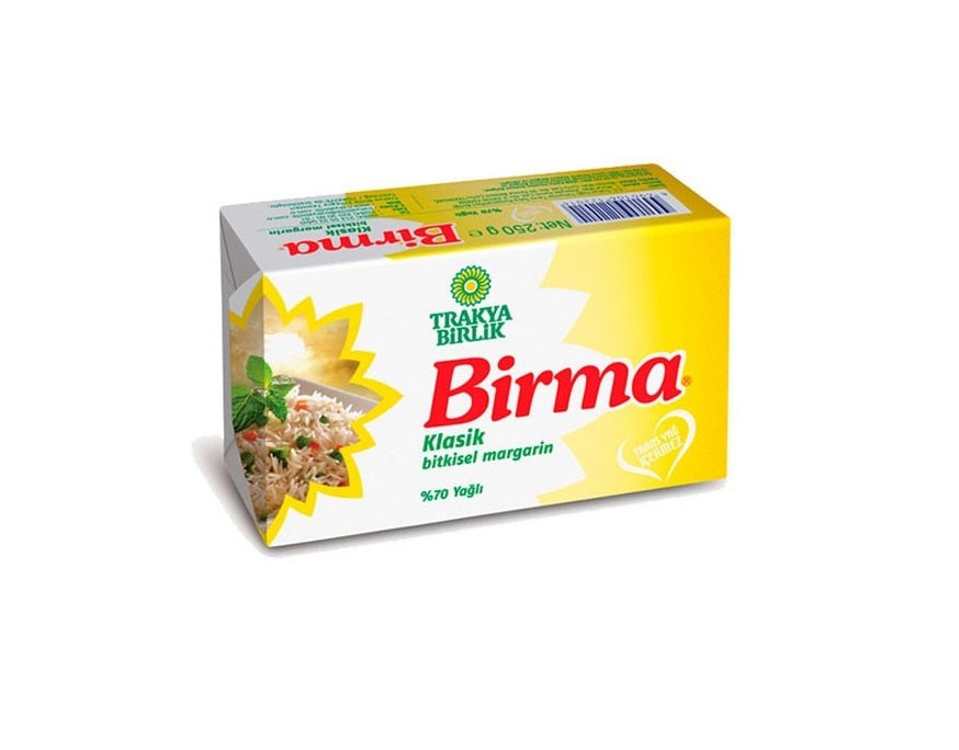 BİRMA P.Y.PAKET MARGARİN 250GR 1*48