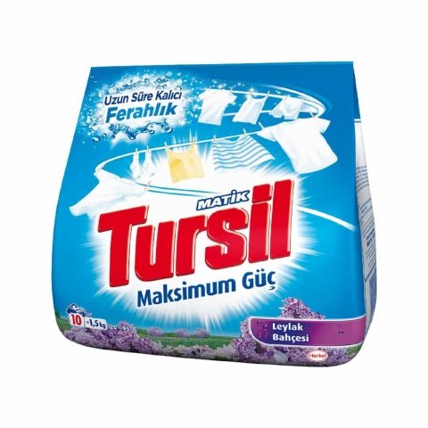 TURSİL M.1.5KG LEYLAK BAHÇESİ BEYAZ&RENKLİ 1*9