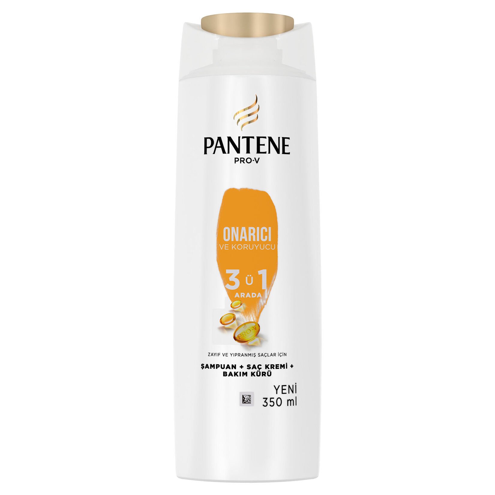 PANTENE ŞAMPUAN 350ML 3/1 ONARICI VE KORUYUCU ZAYIF VE YIPR.SAÇ 1*6