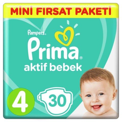 PRİMA MİNİ FIRSAT 4MAXİ 30'LU 9-14KG 1*4