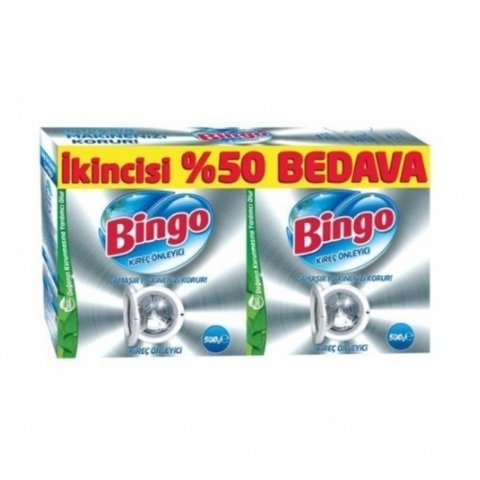 BİNGON KİREÇ ÖNLEYİCİ 500GR+500GR 1*12