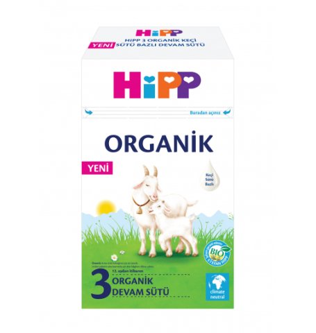 HİPP ORG.DEV.SÜTÜ3 400G KEÇİ SÜTÜ BAZLI 12.AY 1*5