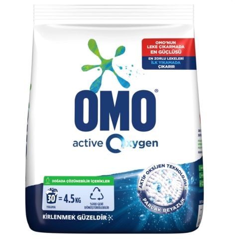 OMO MAT.4.5KG ACTİVE OXYGEN PARLAK BEYAZ 1*1