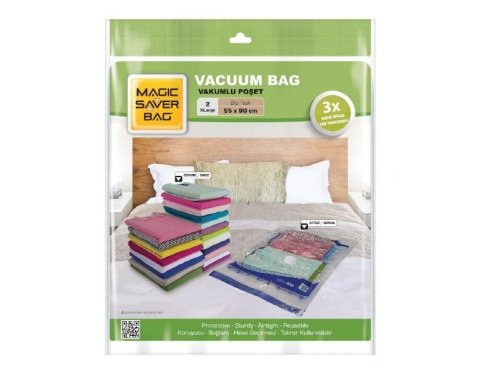 PLS.VAKUMLU POŞET 55*90CM XL MAGİC SAVER BAG 1*96