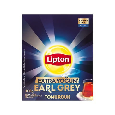 LİPTON  EARLGREY 100G EXTRA YOĞUN BERGAMOT TOMURCUK 1*12