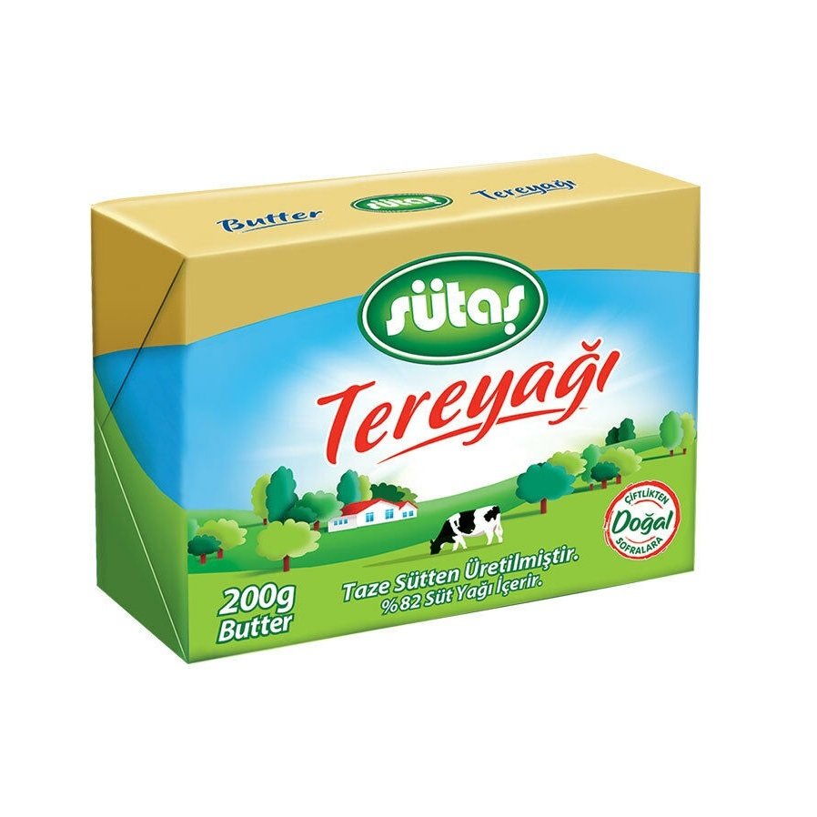 SÜTAŞ TEREYAĞ 200GR FOLYO