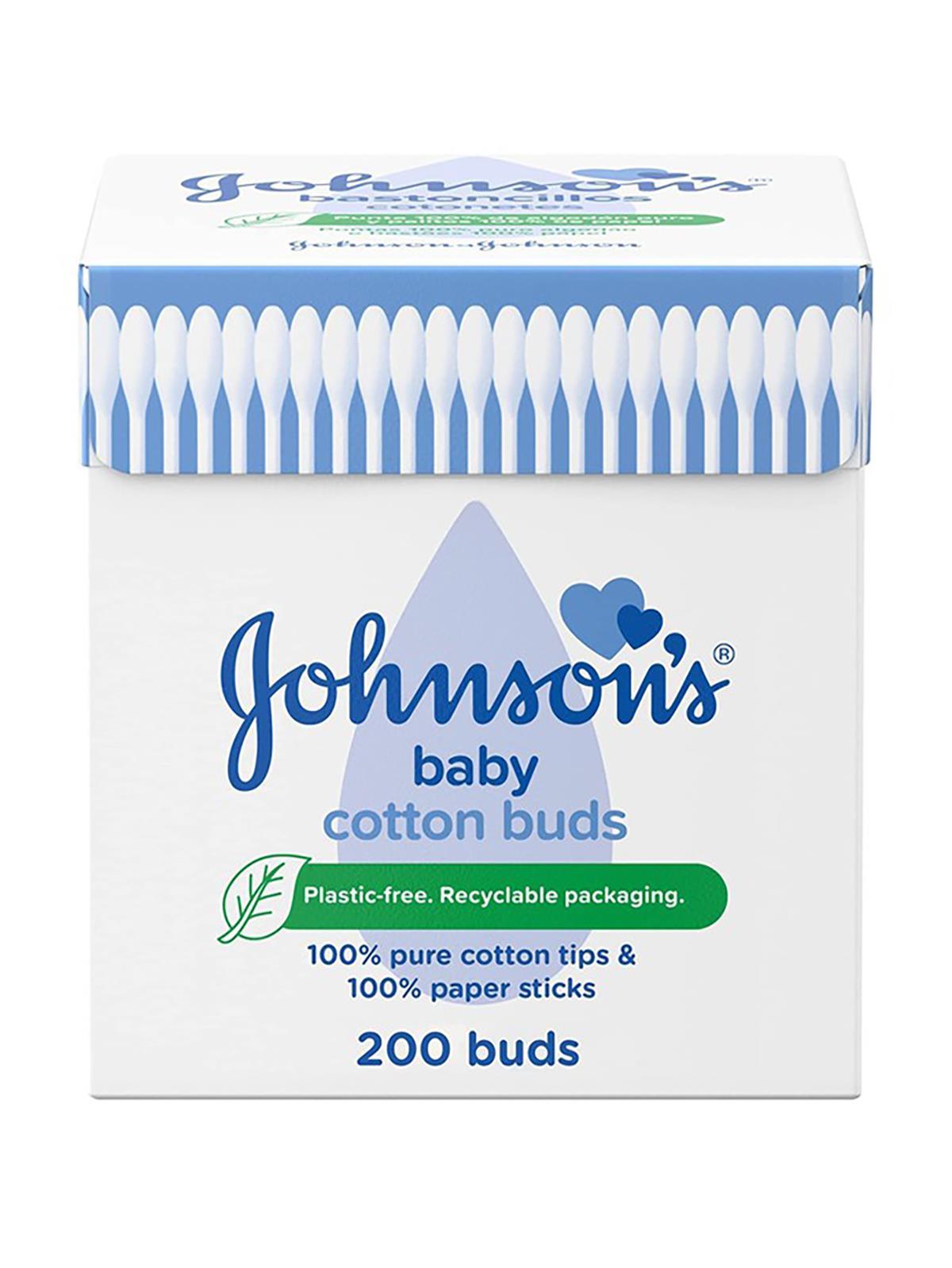 JOHNSONS BABY KULAK TEMİZLEME ÇUBUĞU 200'LÜ KARTON 1*6