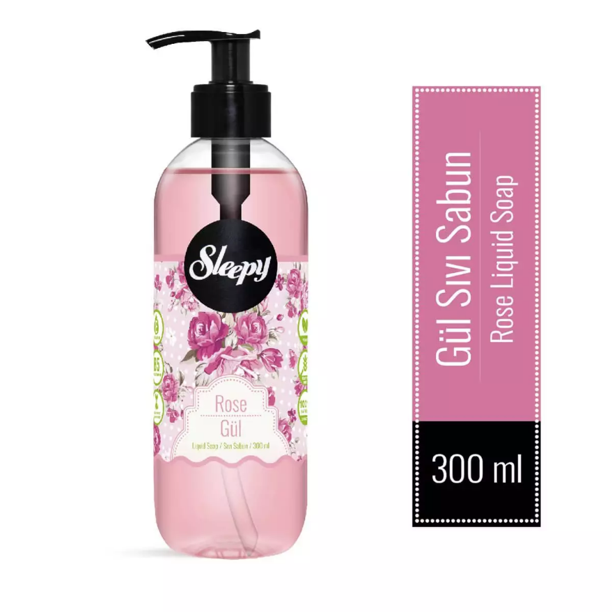 SLEEPY SIVI SABUN 300ML ROSE 1*24