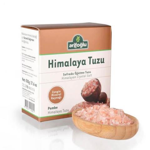 ARİFOĞLU TUZ HİMALAYA PEMBE 500GR 1*12